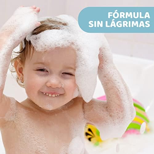 Gel de Baño Natural Sensation, Cosmética Bebés y Recién Nacidos 0 + Meses, Ingredientes Naturales, Limpia Piel y Cuerpo del Bebé, Envase Sostenible, 500 ml