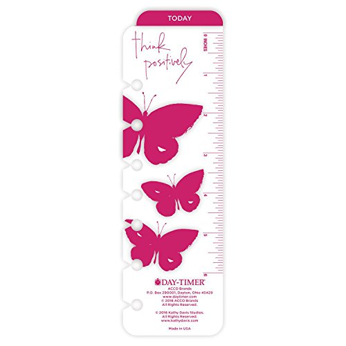 Kathy Davis for Day-Timer 2019 Planner / Appointment Book Refill, 5-1/2" x 8-1/2", Desk Size 4, Two Pages Per Week, Loose Leaf (52122)