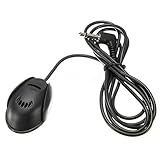 FreeNavi Car micphone with 3.5mm plug, Microphone External Assembly For Car Vehicle Head Unit Bluetooth Enabled Audio Stereo Radio GPS DVD