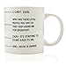 MAUAG Mothers Day Gifts Idea Funny Coffee Mug for Mom, I Can't Even ... and...Mom Is Awake Ceramic Cup White, 11 Oz