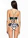 Topwigy Women's Sexy Floral Print Bikini Monokini Push Up Padded Swimsuit Swimwear Set