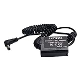 ANDYCINE Dummy Battery Spring Cable DC Coupler Compatible with Sony A6000,A6100,A6300, A6500, A7,A7S,A7R, a7 II, a7S II, and a7R II DSLR Cameras Special Designed for FEELWOLR F6/ ANDYCINE A6
