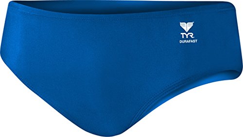 UPC 036702369404, TYR Men&#39;s Durafast Elite Solid Racer Swim Suit (Royal, 36)