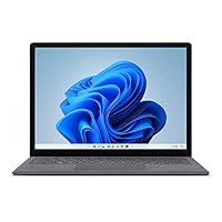Microsoft Surface Laptop 4 13.5” Touch Screen - AMD Ryzen 5 Surface Edition - 16GB Memory - 256GB Solid State Drive with Windows 11 (Latest Model) - Platinum
