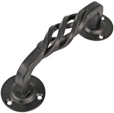 AMIG 104R – manillon Handle 140 mm with Rosette Black