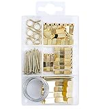 Picture Hanging Kit Includes Hooks, Nails,and Picture Hanging Wire 55pcs