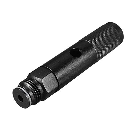 ZUINIUBI Paintball Quick Change 12g CO2 Cartridge Adapter Black