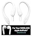 EARBUDi Earhooks Compatible with Apple AirPods | White