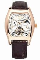 Mens Lucien Piccard Leather Automatic 3 Eye Date Watch  display picture 2