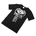 CLLMKL The Punisher New Skull Daredevil Casual T Shirt O-Neck T-Shirt