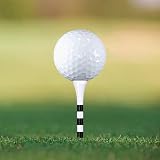 Zivisk Bamboo Golf Tees 70mm 100 Count White 2-3/4 Inch Wooden Tees view 4