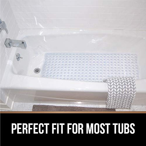 The Original Gorilla Grip Patented Shower and Bathtub Mat, 35x16, Long