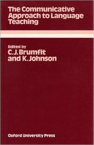 The Communicative Approach To Language Teaching Oxford English By C J Brumfit 1979 04 01 Amazon Co Uk C J Brumfit Books The Communicative Approach To Language Teaching Oxford English By C J Brumfit 1979 04 01 Amazon Co Uk C J Brumfit Books
