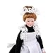 Dolls House Miniature 1:12 Scale Porcelain Victorian Maid Servant in Uniform