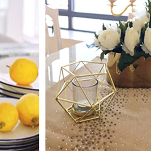 3 Blesiya+Geometric+Candleholders+Christmas+Decorations