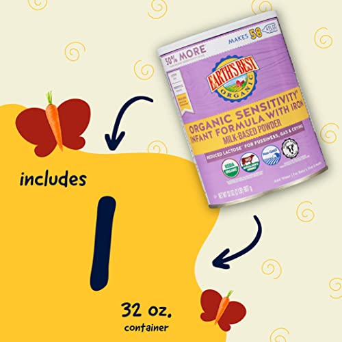 Earth's Best Organic Formula Best Formula Organic Sensitivity