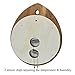 BESTNEWIE Sauna Wooden Thermometer & Hygrometer Sauna Room Accessory