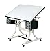 Alvin CM40-4-XB CraftMaster Art, Drawing, and Hobby Table White Base with White Top
