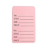 Metronic Marking Tags-Price Paper tag, Pack of 1000