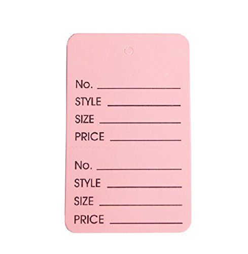 Metronic Marking Tags-Price Paper tag, Pack of 1000 (5911 Pink)