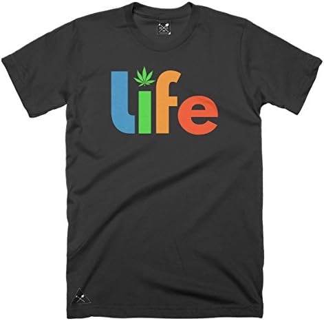 HomeGrown Outfitters Men's HG Life T-shirt (XL, Black)