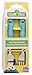 Zak Designs Easy Grip Flatware, Children's Spoon and Fork Featuring Cookie Monster from Sesame Street, BPA-Free Plastic and Stainless Steel, Multicolor
