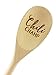 Chili Trophy Chili Champ Wooden Spoon 14in | Ideal Chili Prize for Chili Cookoff Winner Champions | Event Chili Cook Off Prizes or Cook Off Trophies | USA