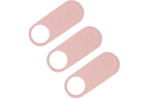 shlutesoy 3Pcs Ultra Thin Webcam Cover Camera Slider Privacy Protect Shield for Phone PC Features: Ultra Thin, Pink
