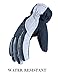 OZERO Winter Gloves, -20°F Cold Proof Thermal Ski Glove for Men & Women - Reinforced PU Palm and Insulated Cotton Insert - Water Resistant & Windproof - Denim-Frost/Berry-Red/Wine-Cream