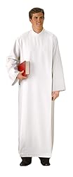 R.J. Toomey White Polyester Front Wrap Clergy ALB