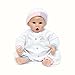 Madame Alexander Little Sweetheart Light Skin Tone Blue Eyes/Blonde Hair Baby Doll, Multicolor