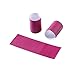 Gmark Paper Napkin Band Box of 2500 (Burgundy), Paper napkin rings self adhesive GM1050