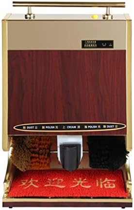 Shoe polisherShoe polisher Fully Automatic, Common In The Hotel Lobby, Titanium Wood Grain, Infrared Sensor