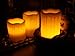 Flameless Candles, Drip Pillar Wax Candles with Remote, 4-inch, 5-inch and 6-inch Candles Set of 3 (IVORY)