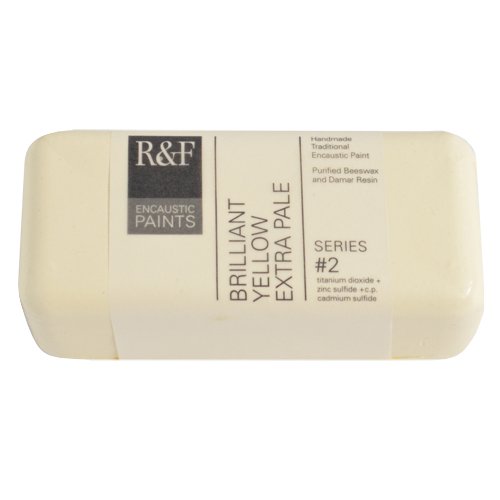R&F Encaustic 104ml Paint, Brilliant Yellow Extra Pale