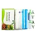 Zonegrace Sous Vide Bags 45 Reusable Vacuum Food Storage Bags for Anova and Joule Cookers - 3 sizes Sous Vide Bag Kit with Pump - 4 Sealing Clips for Food Storage and Sous Vide Cooking