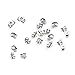 Left Coast S925 Sterling Silver Elastic Back Earring Backing 20pcs Small Ear Nuts Replacement