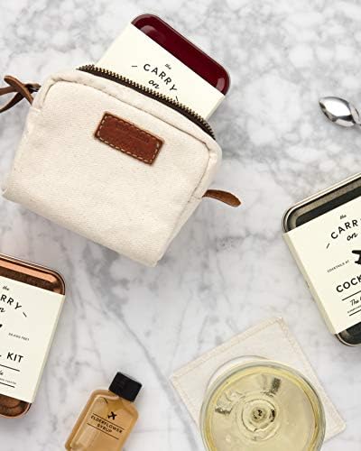 W&P Carry On Cocktail Kit Travel Pack, Forest Green | Set of 3 | Carry on Cocktail Kits Included, Canvas Bag, For Drinks on the Go, TSA Approved 7 W&P Carry On Cocktail Kit Travel Pack, Forest Green | Set of 3 | Carry on Cocktail Kits Included, Canvas Bag, For Drinks on the Go, TSA Approved