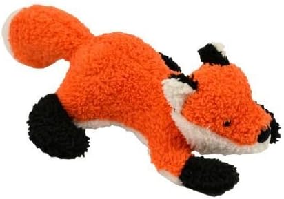 fox squeaky dog toy