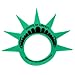 Fun Statue of Liberty Costume Hat Crown Visor (MADE in USA) for Costumes and New York City Theme Parties