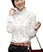 Aro Lora Women's Long Sleeve Lotus Ruffled Casual Shirt Blouse XX-Large White