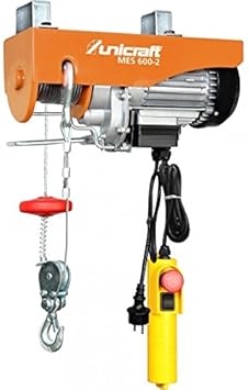 MES 600-2 Mini Elektro-Seilzug Unicraft Art.-Nr. 6198260