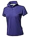 Awesome21 Women's Junior Size Breathable Button Placket Short Sleeves Polo Shirt