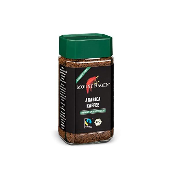 Mount Hagen Bio löslicher Arabica Kaffee, entkoffeiniert (1 x 100 gr)