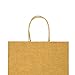 Large Paper Bags with Handles Bulk,10x5x13 Inch 50 Pack,Bagmad Big Kraft Paper Shopping Bags,Gift Natural Party Retail Craft Brown Mechandise Take Out Bags (Natural 50Pcs)
