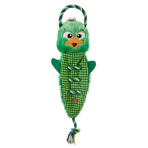 Outward Hound Ropiez Rope Interactive Dog Tug Toy for Tugging Squeaky Fun, 23.6…