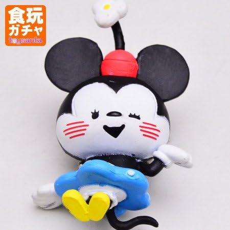 Takara Tomy Disney Character Kanahei Design Mascot Keychain Figure ~1.5" - Minnie Mouse