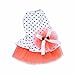 Pet Dog Dress,SJINC(TM) 2015 Romantic, Lovely, Puppy Dog, Princess, Tutu, Dress (S, Orange)