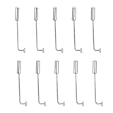 MagiDeal Lapel Brooch Pin Men's Corsage Safety Pins for Wedding Brooch Sewing Dressmaking Uniform Scarf Clothes Fix Pack of 10 Sets