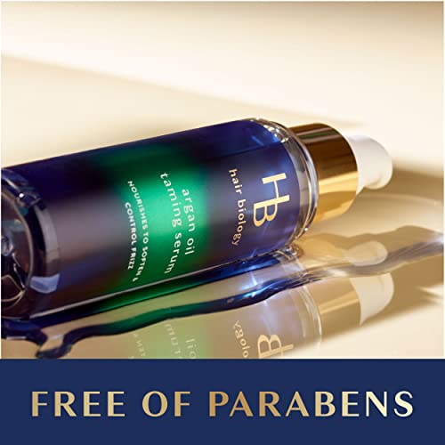 Hair Biology Argan Oil Taming Serum, Twin Pack, 3.2 Fl Oz Each — Hair